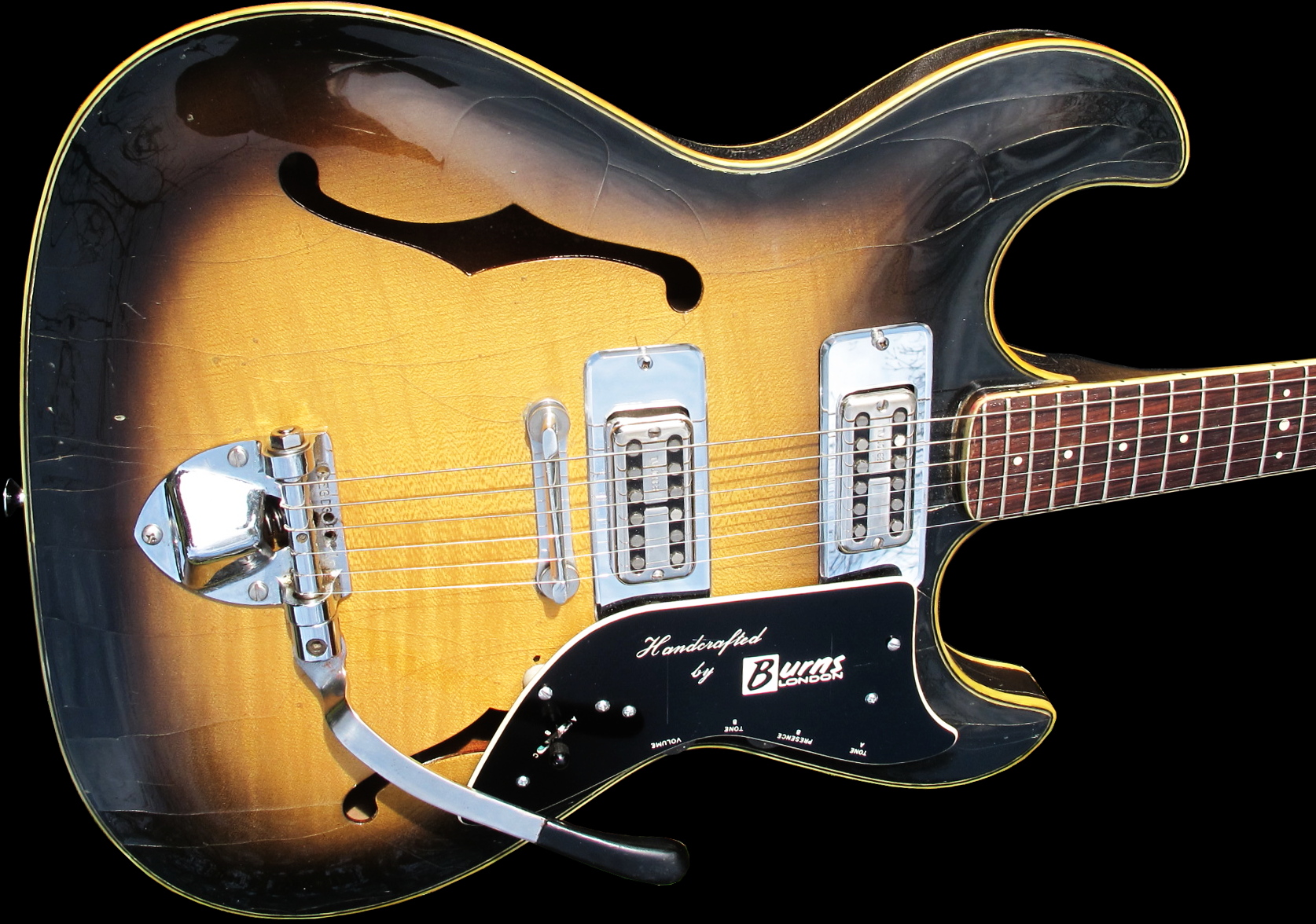 1965 Burns Vibraslim Guitar