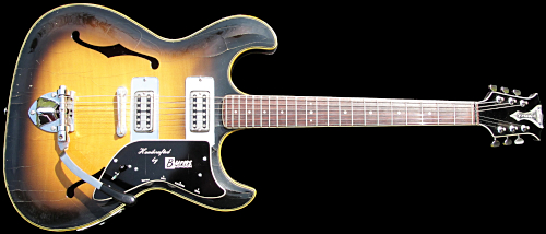 1965 Burns Vibraslim guitar