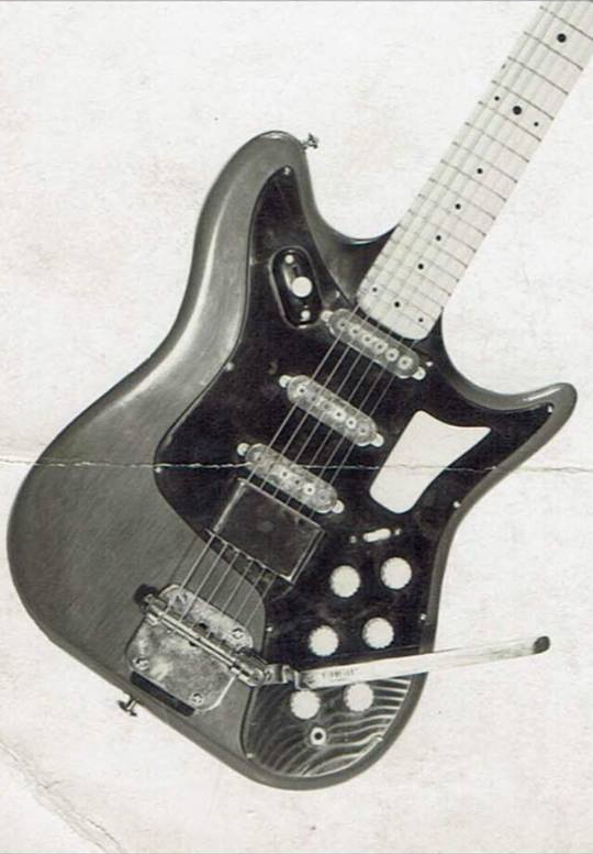 1960 Burns Vibra-Artist Publicity Shot