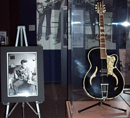 Elvis Exhibition of Isana Guitar