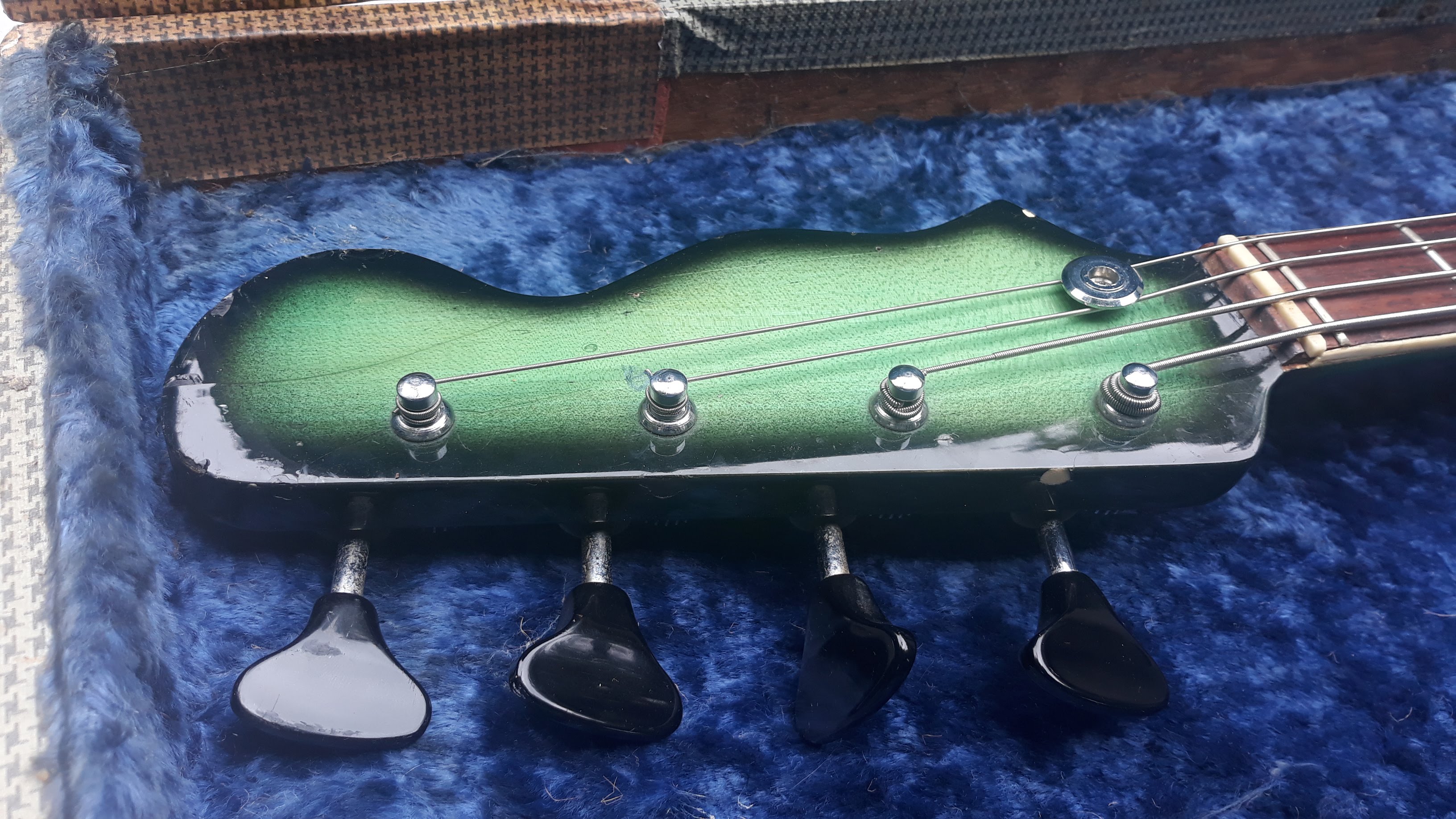 Burns Bison Bass Greenburst