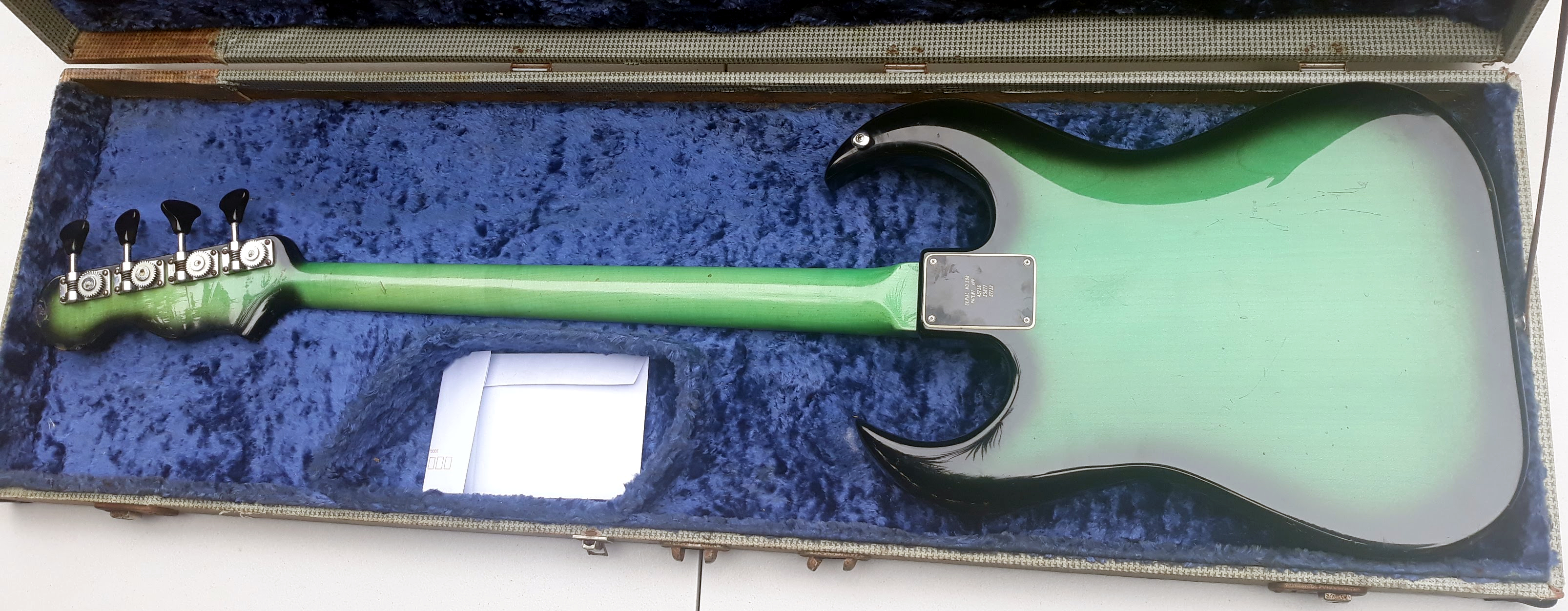 Burns Bison Bass Greenburst