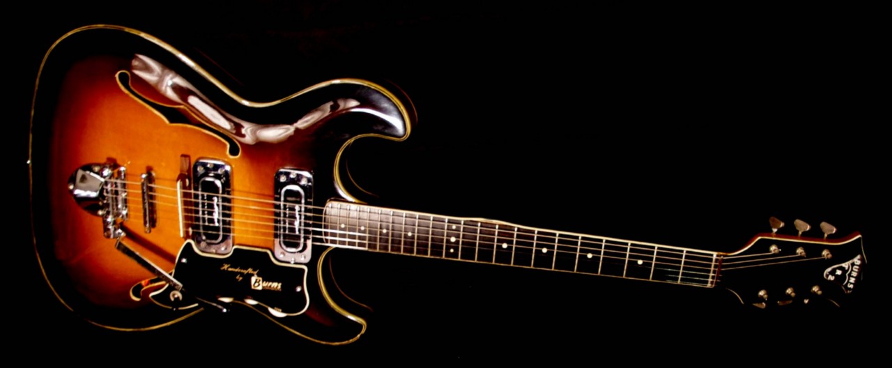 1963 burns tr2 sunburst