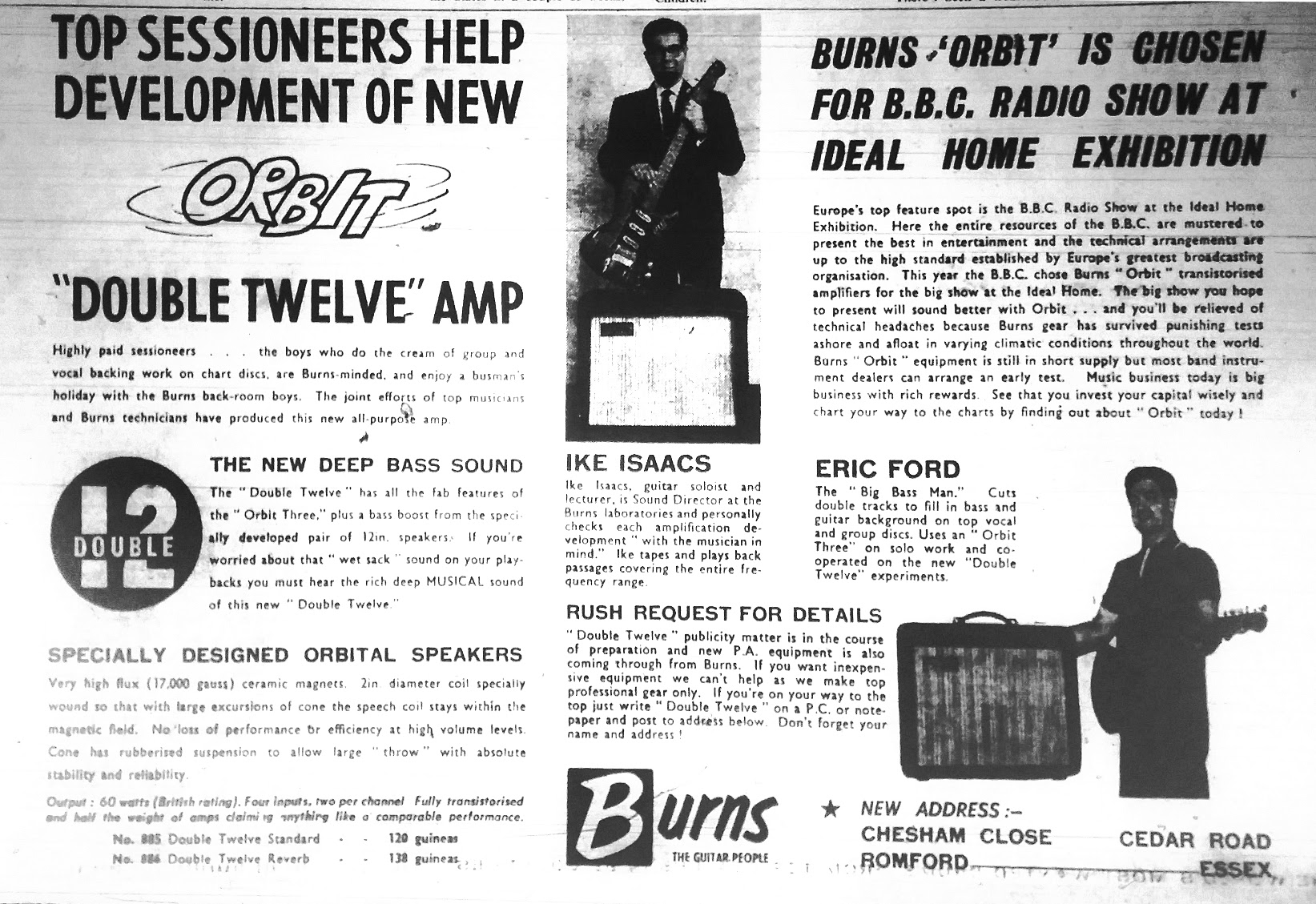 Burns Orbit advert