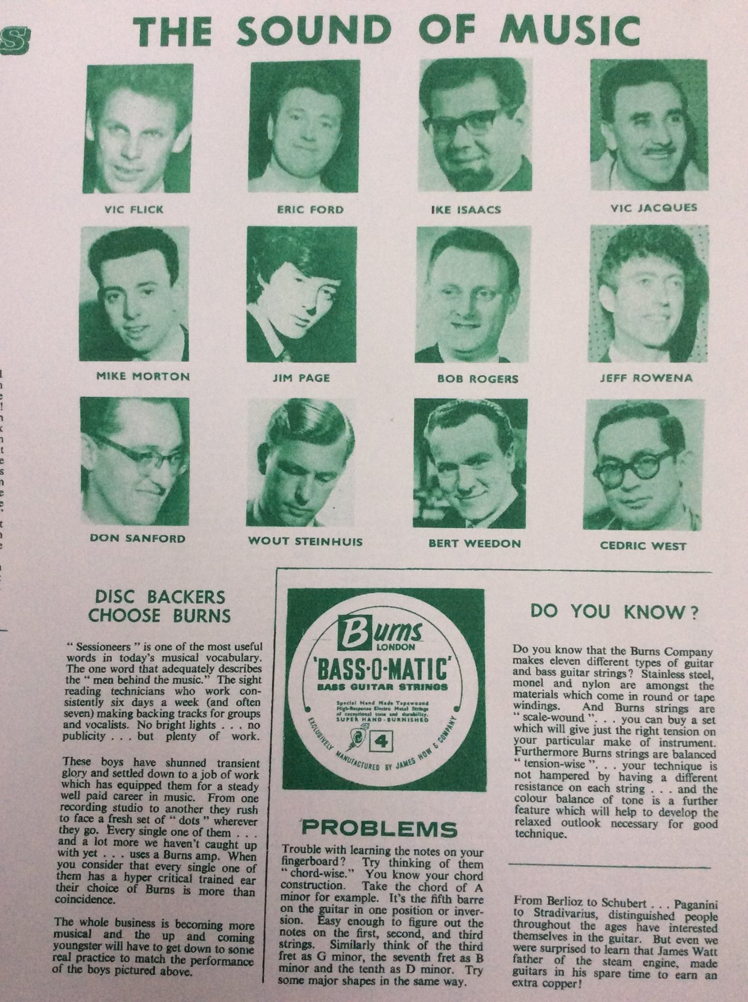 Burns Bulletin March 1965