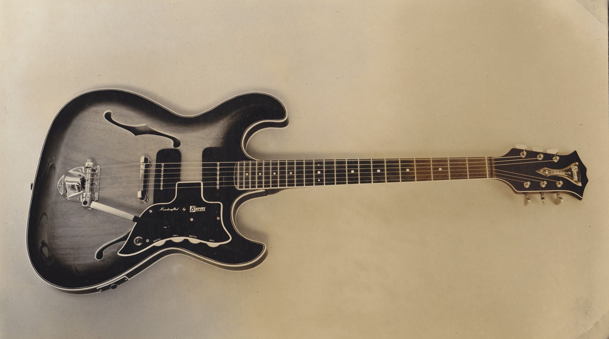 Burns Vibraslim Guitar Prototype