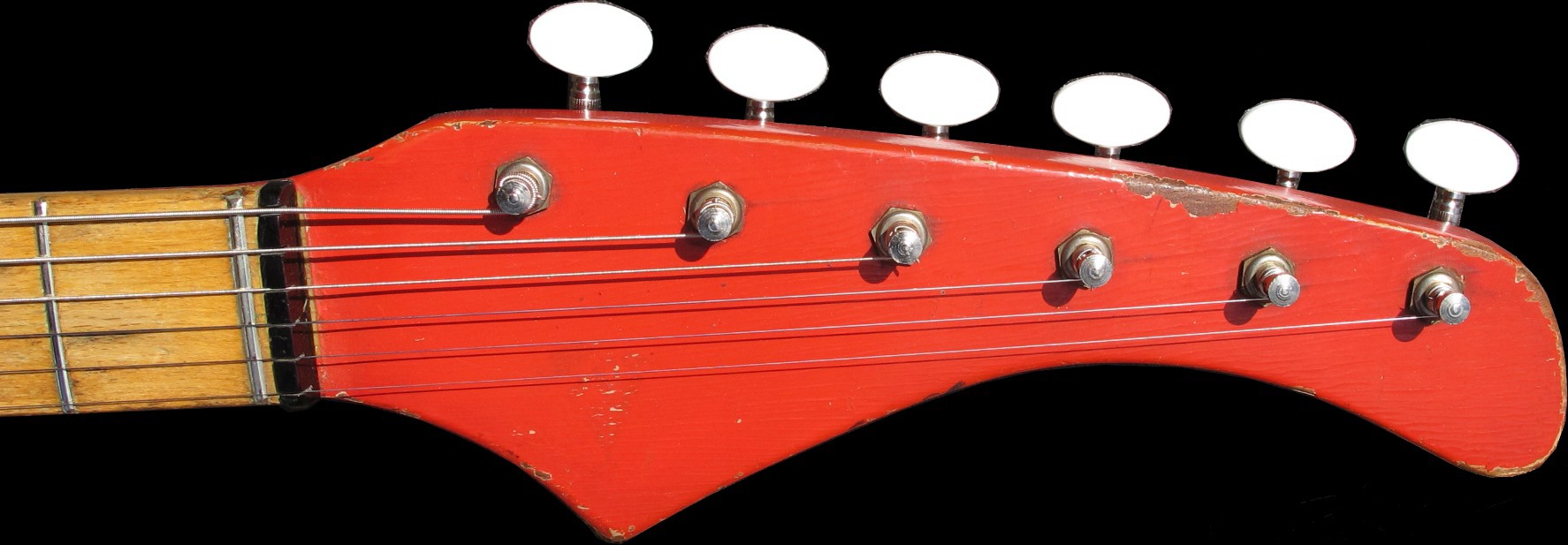 1961 HOHNER Apache headstock by Fenton Weill